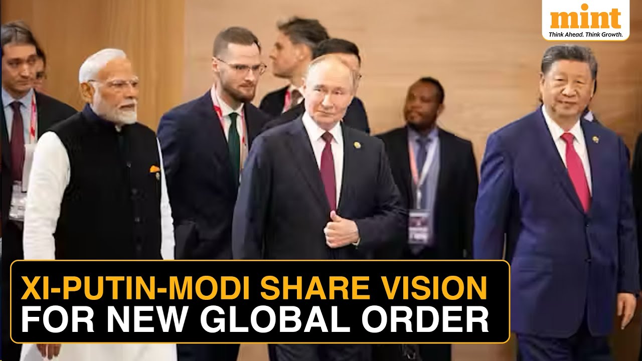 Modi-Putin-Xi Bonhomie On Cam: As Tensions Ease, Troika Teases 'New World Order'