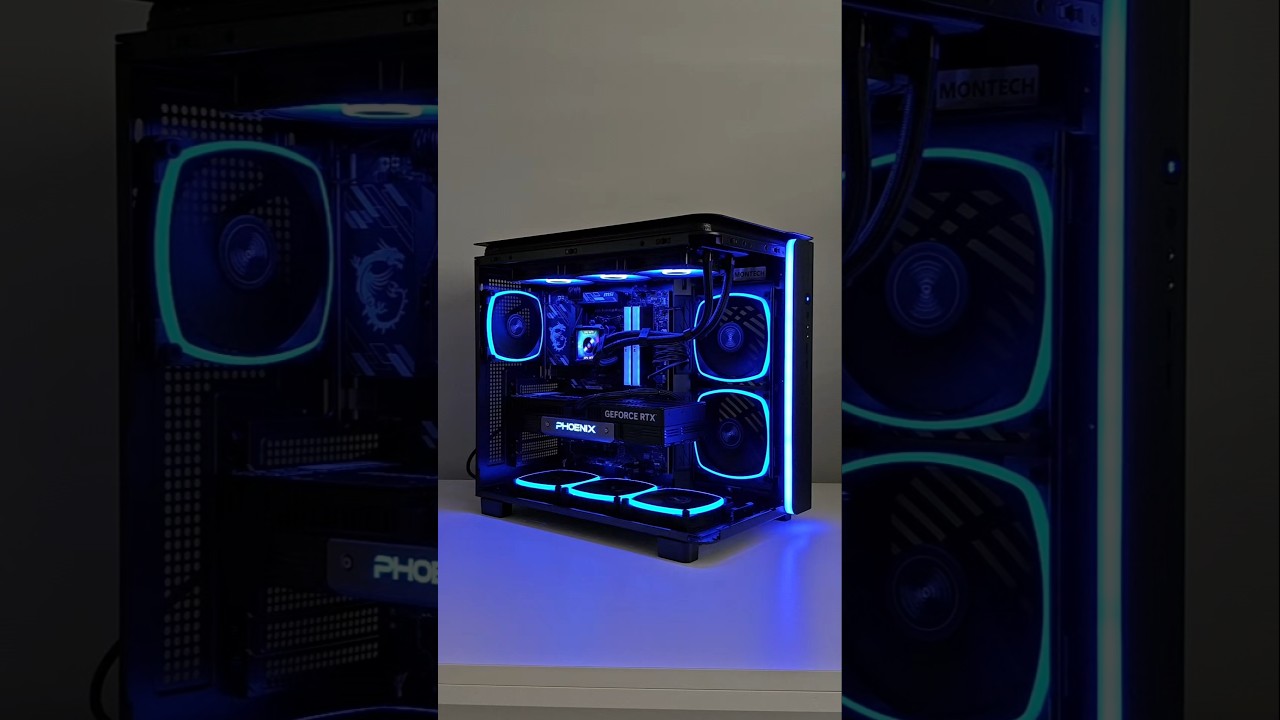 Komputer oparty na AMD Ryzen 7 7800X3D oraz NVIDIA RTX 5080
