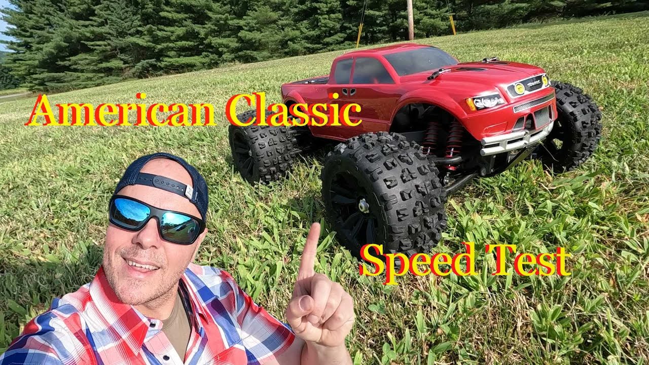 Traxxas E-Maxx Brushless Edition, Speed Test of My all-time favorite Rc's
