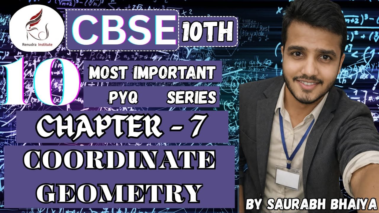 Class 10 Maths || Chapter -7  Co-ordinate Geometry || Most Important PYQs Series....