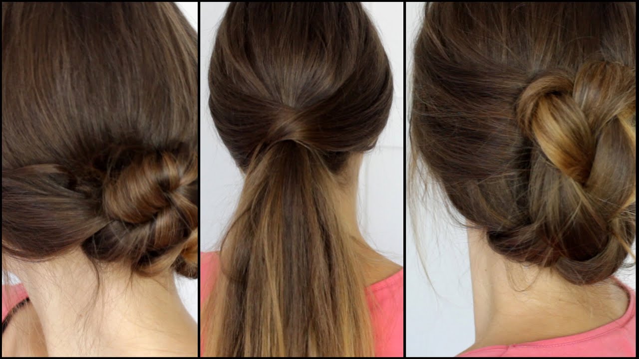 keine Zeit? 3 schnelle Frisuren für Schule, Alltag, Uni .... | Frisuren Freitag | Lovethecosmetics