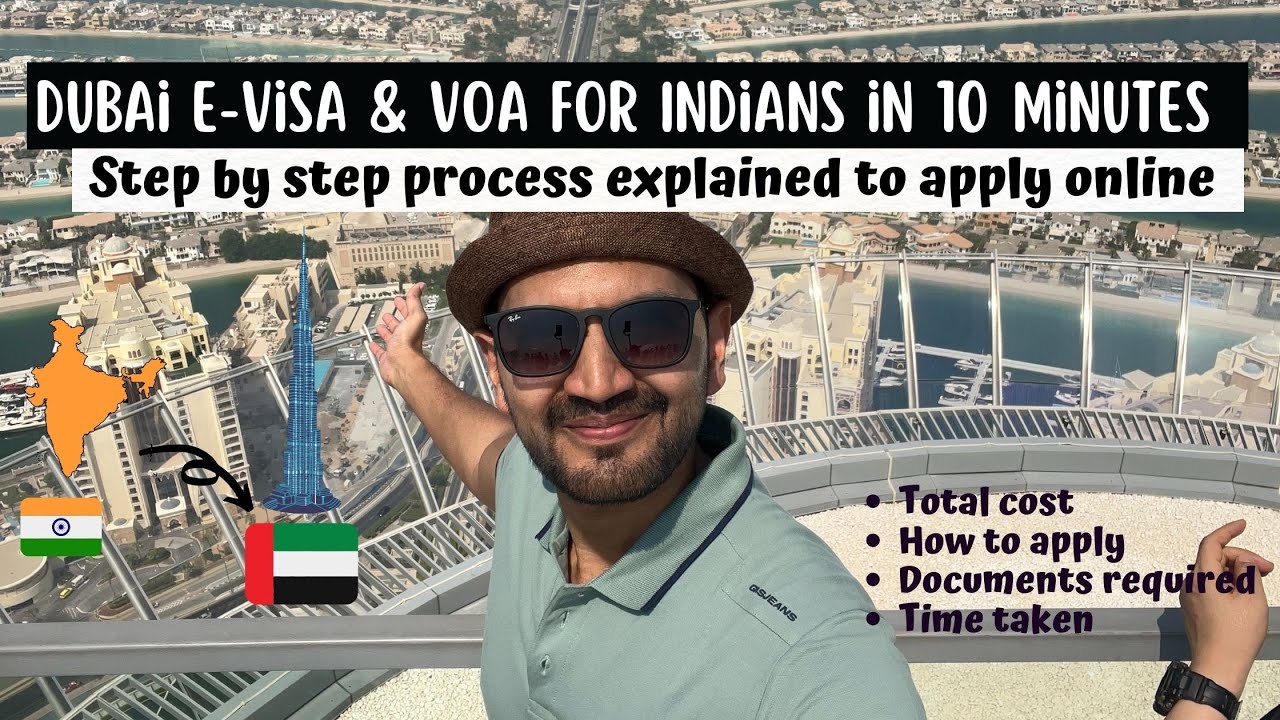 Dubai Tourist visa process for Indians explained in 10 minutes | Step by step