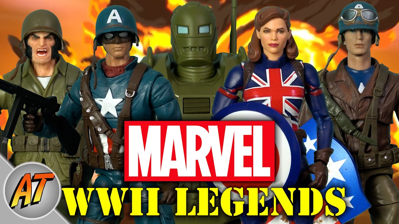 Коллекция фигурок Marvel Legends Второй мировой войны!!!