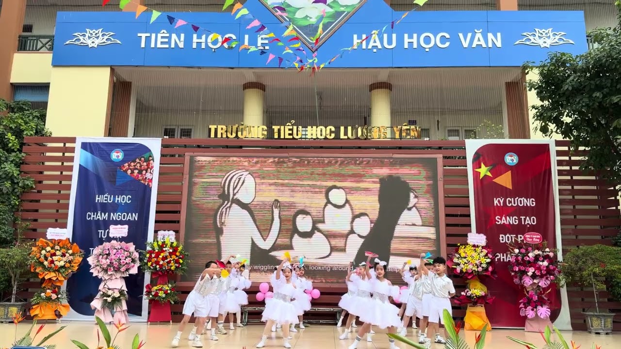 Tiết mục biểu diễn kỉ niệm 20/11 - TH Lương Yên