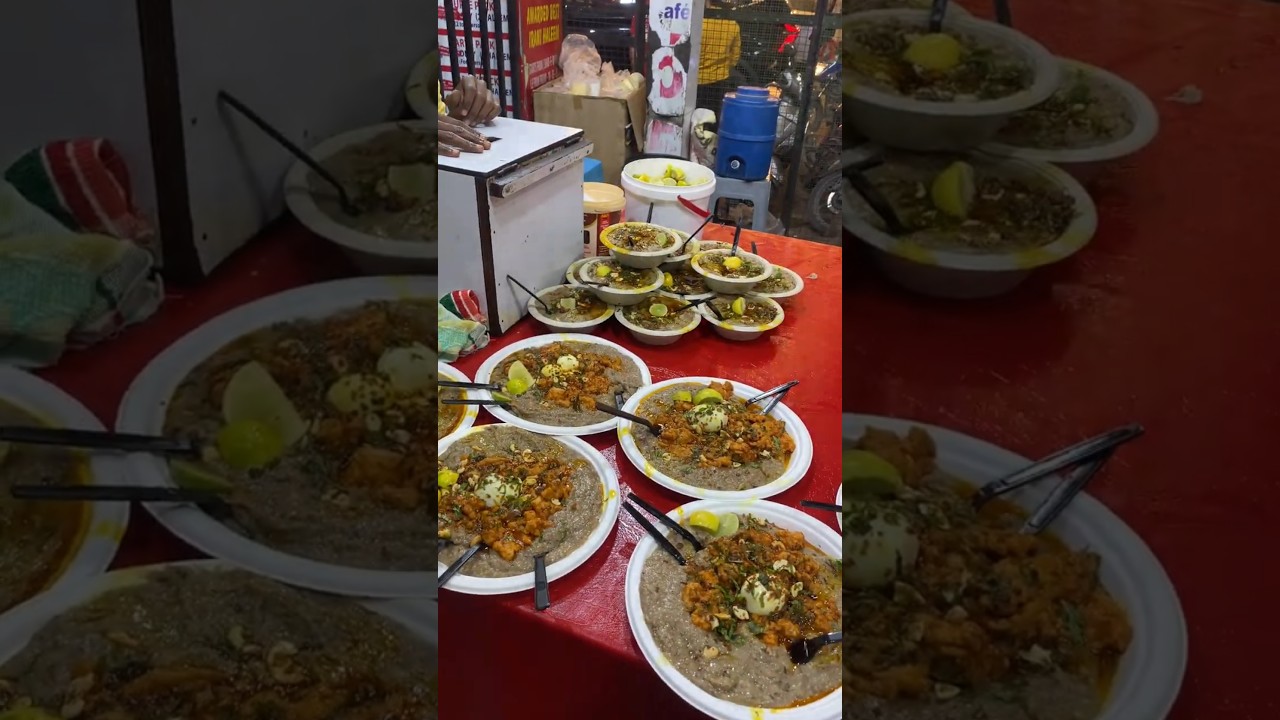 Hyderabad's Best Haleem in Cafe 555