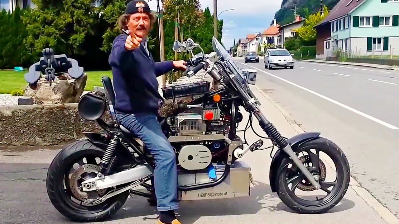 😵 СамоДельные Электрические Мотоциклы 🔋!