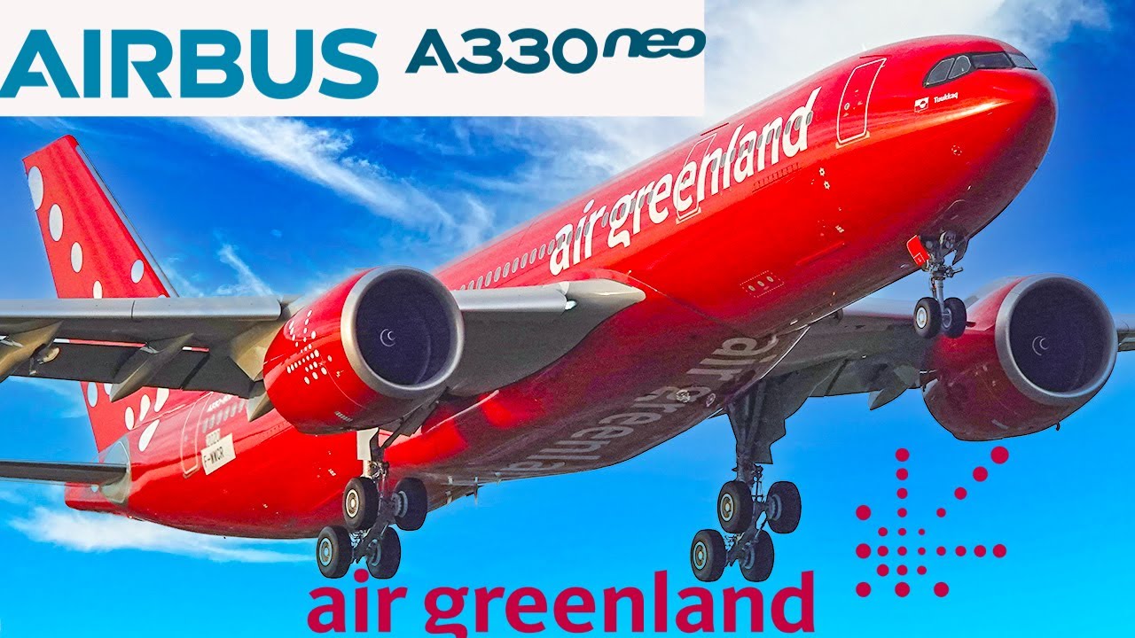 [AIR GREENLAND] AIRBUS A330-800 First flight at Toulouse Airbus Factory (Oct 2022)