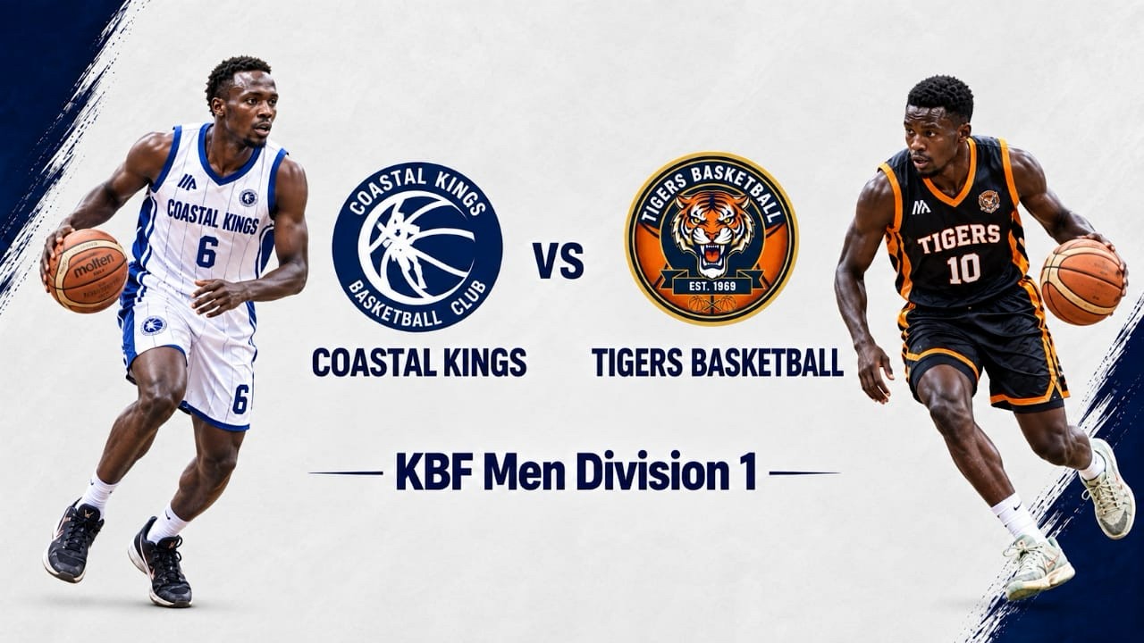 Coastal Kings vs USIU Tigers (2nd Lg) | Men Division 1