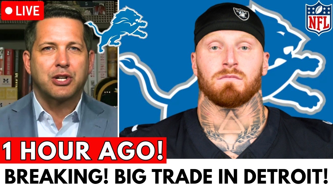 MASSIVE TRADE! LIONS SIGNING MAXX CROSBY TO FORM THE SCARIEST DEFENSE IN THE NFL! DETROIT LIONS NEWS