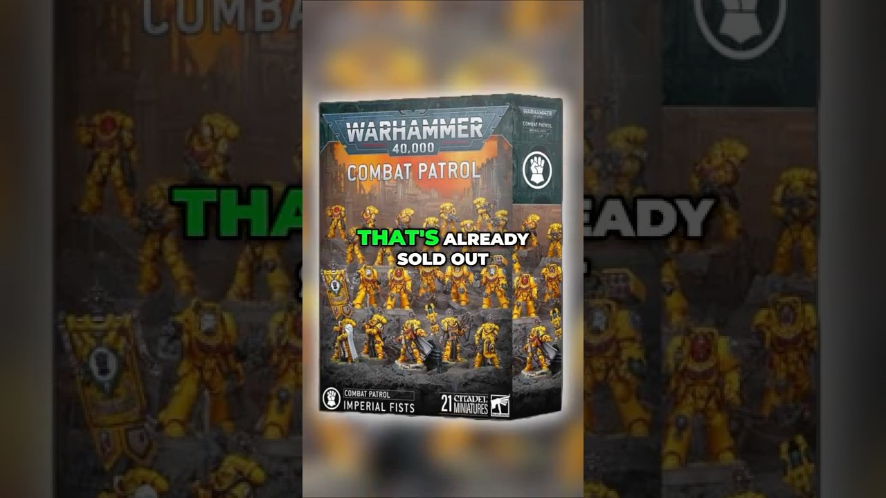 GW Ditches 40k Combat Patrol Boxes! #gamesworkshop #warhammer40k #spacemarines