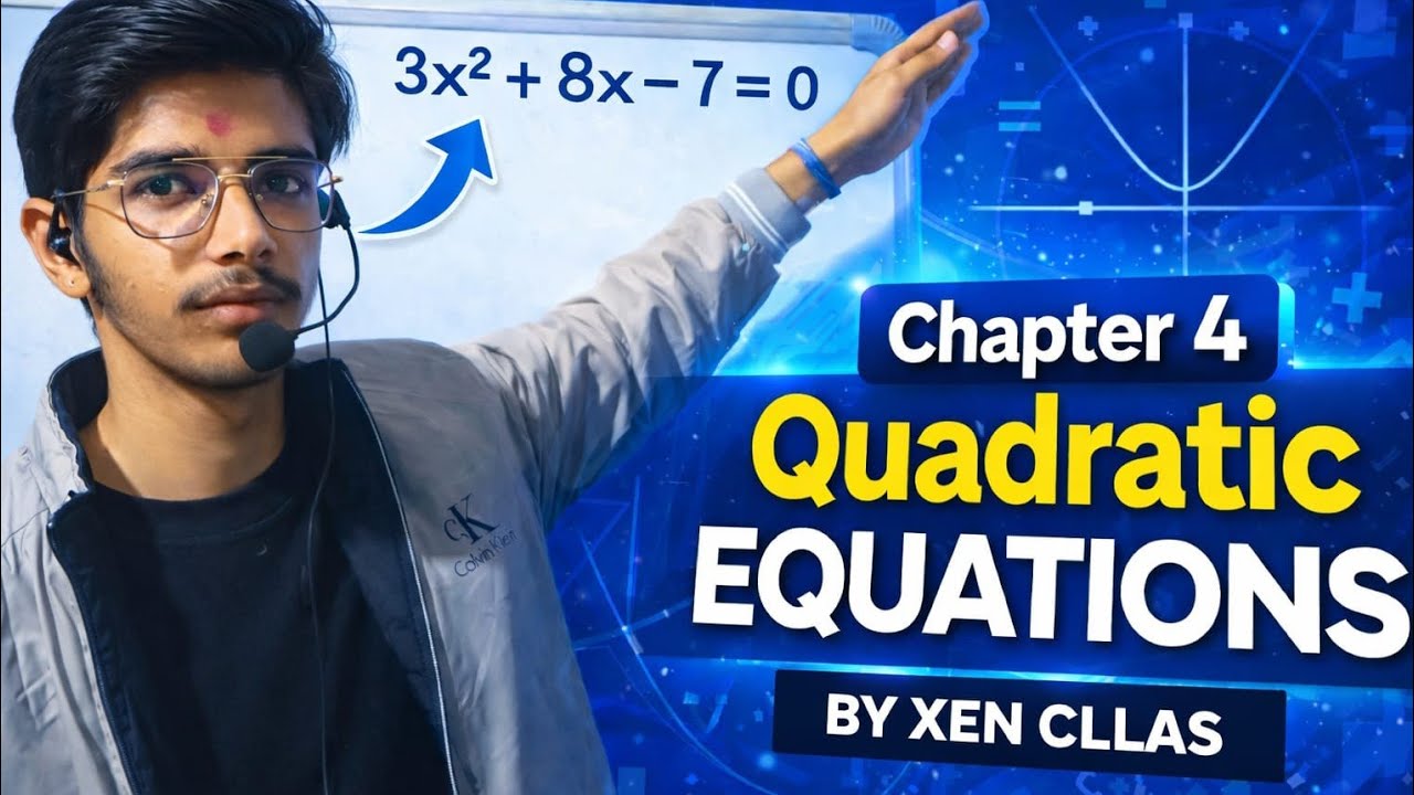 Maths quadratic equations class10 exercise 4.1  by@xencllas 
