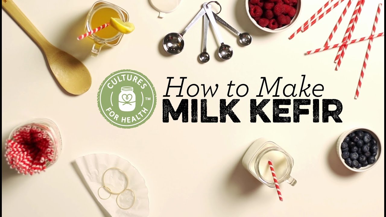 How to Make Milk Kefir at Home | Easy Guide | Cultures for Health
