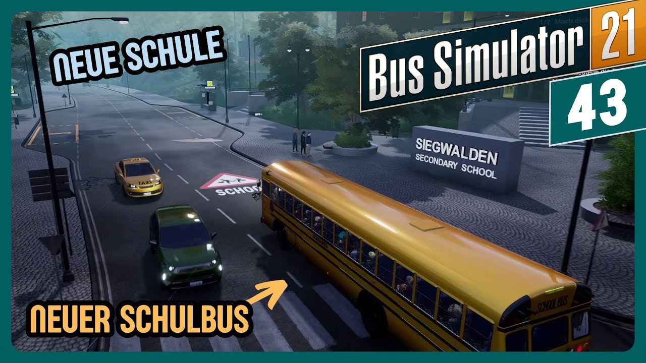 Die neue Schule von Siegwalden 🏫 | Bus Simulator 21 #43