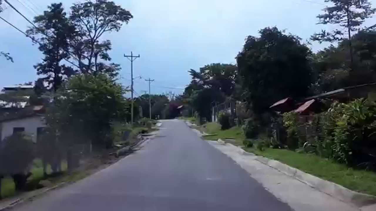 Drive through Atenas Costa Rica