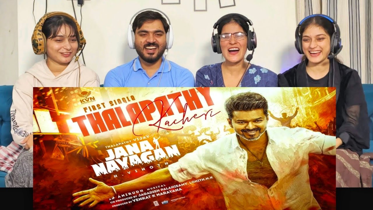 Jana Nayagan - Thalapathy Kacheri Lyric Video Thalapathy Vijay, H.Vinoth, Anirudh, Pooja Hegde 