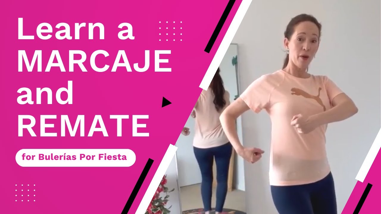 Learn a MARCAJE and REMATE for Bulerías Por Fiesta | Flamenco Dance 💃🏼