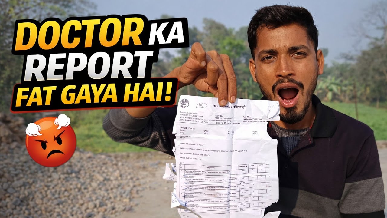 Aaj ka din hospital me guzra | Health sabse zaroori hai 💙
