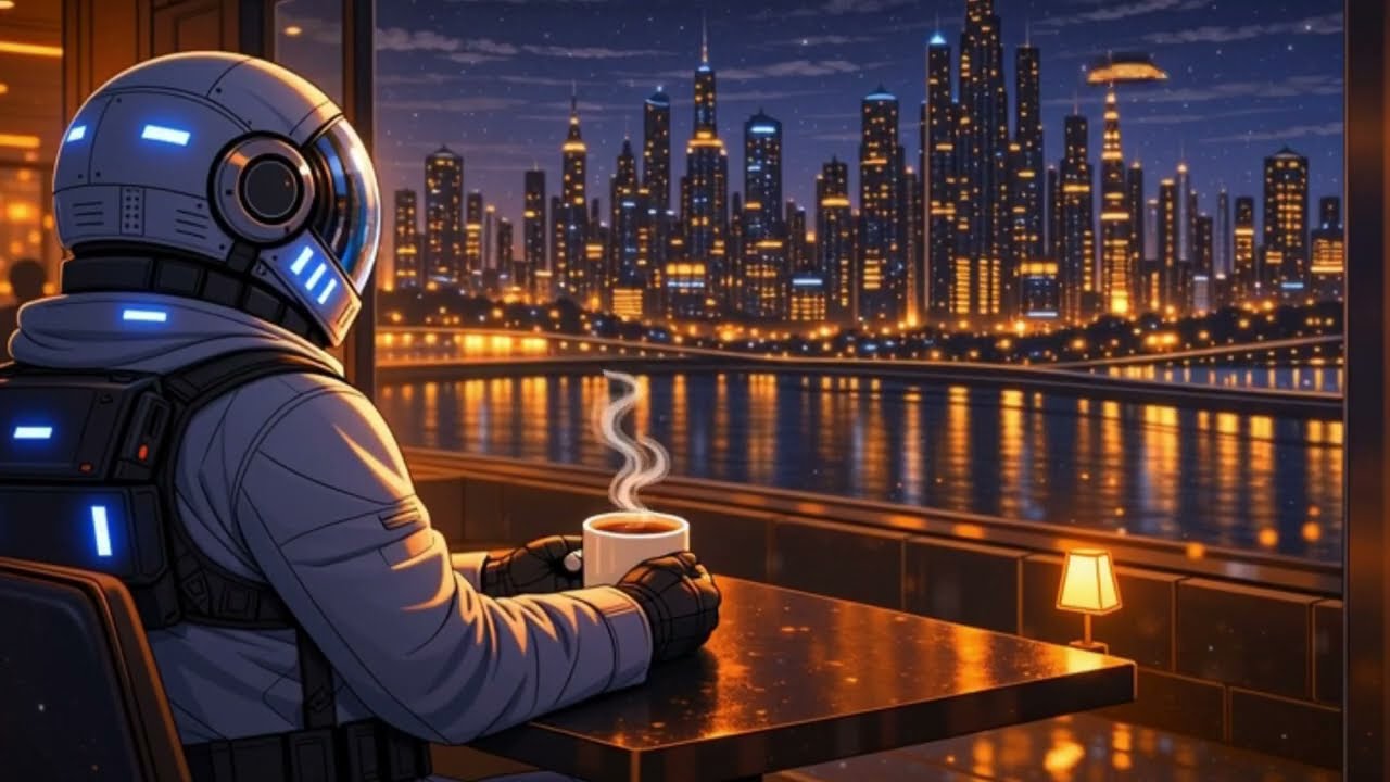 Interstellar Dream ✨ Calm Night Lofi | Cosmic Voyager | 5 Hour Mix
