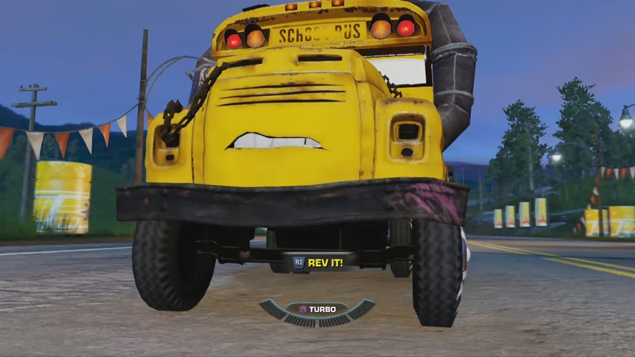 Cars 3: Driven To Win - Miss Fritter Battle Race - Miss Fritter [1080 FullHD]