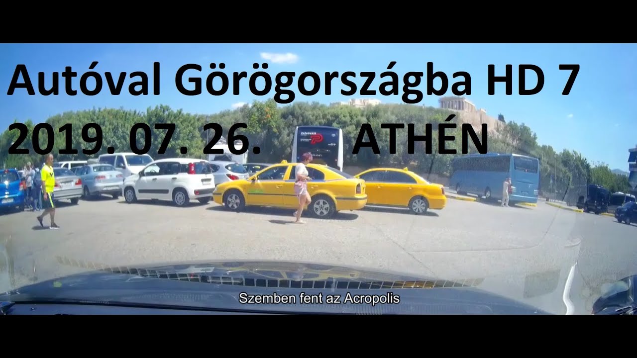 Autóval Görögországba HD 7 ATHÉN 2019