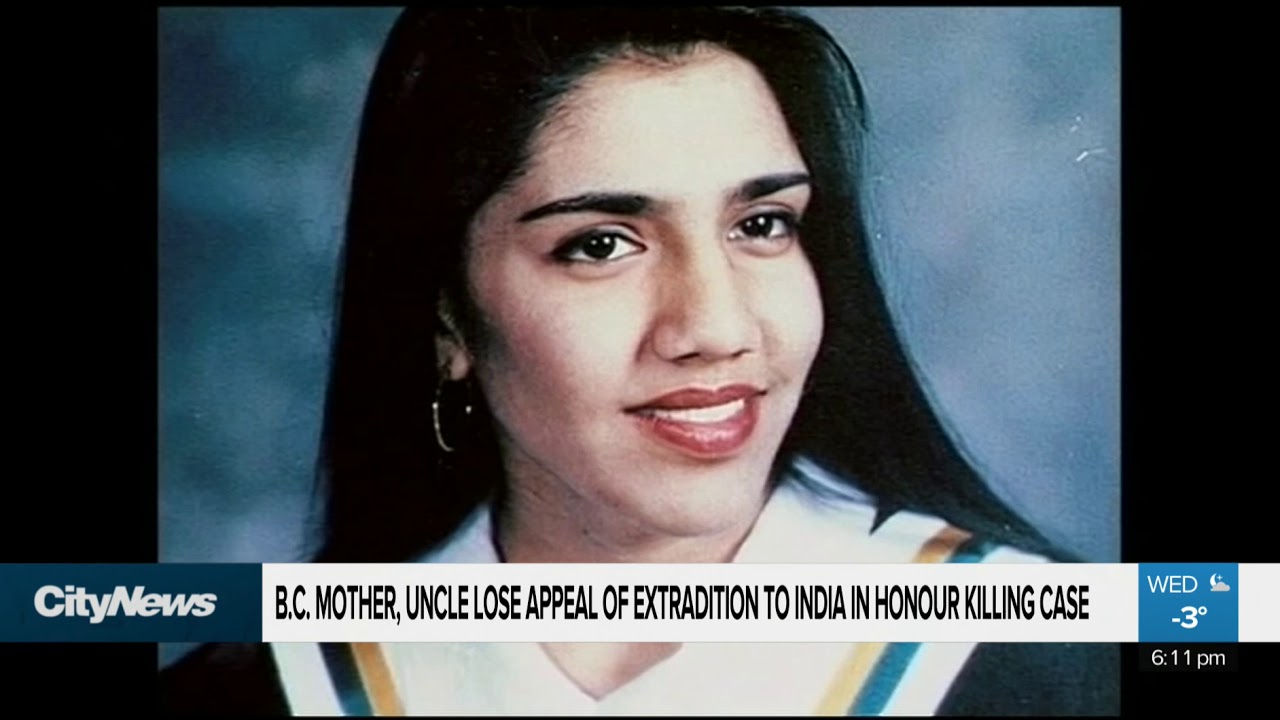 Mother, uncle ordered extradited in honour killing