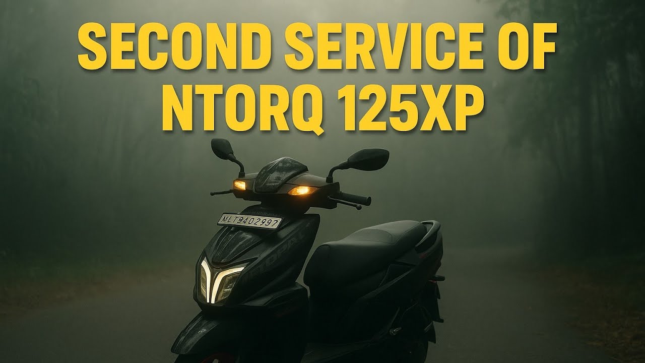 2nd service of tvs ntorq125 Xp OBD2B #shortsviral #tvsntorq125bs6 #travel #travel 