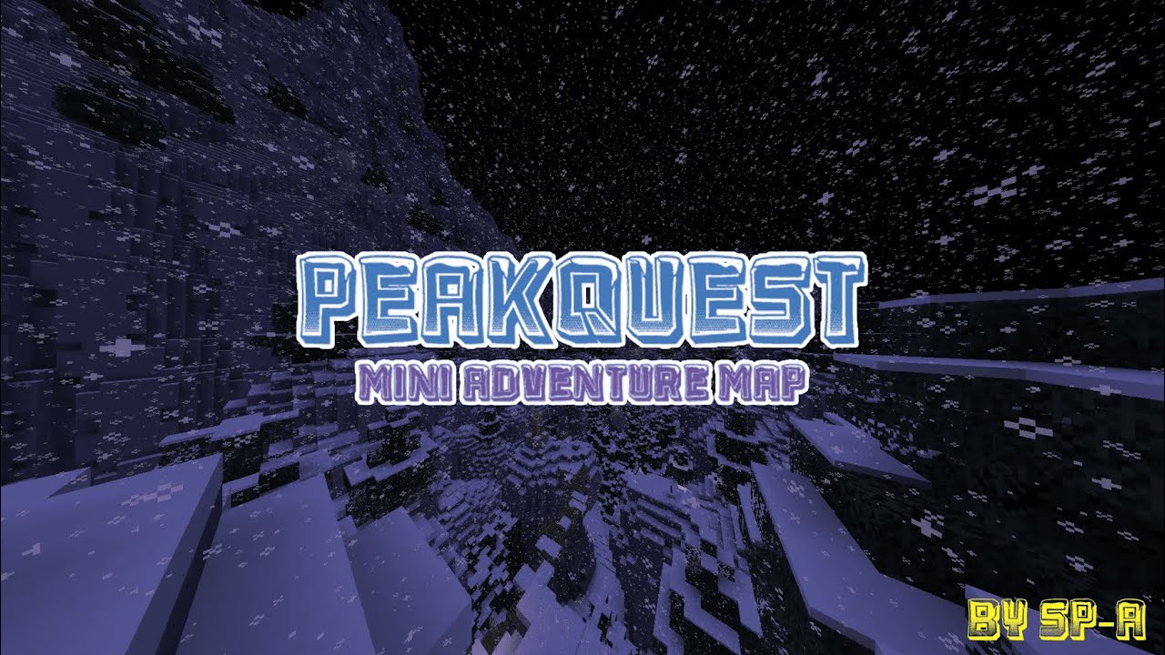 The frozen golem? PeakQuest | Minecraft map