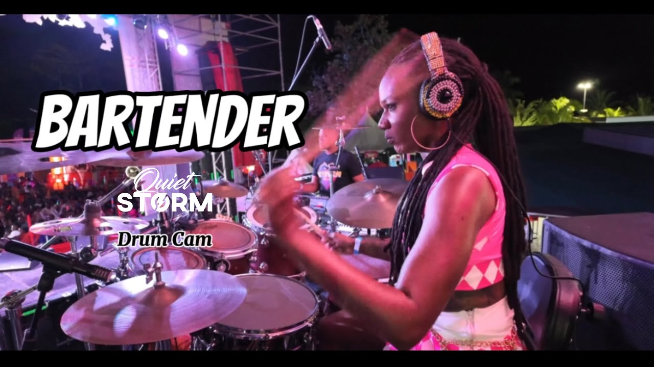 Bartender - Nadia Batson (Live) w/Quiet Storm at Artform &lsquo;The Love Tribe&rsquo;.Quiet Storm Drum Cam.