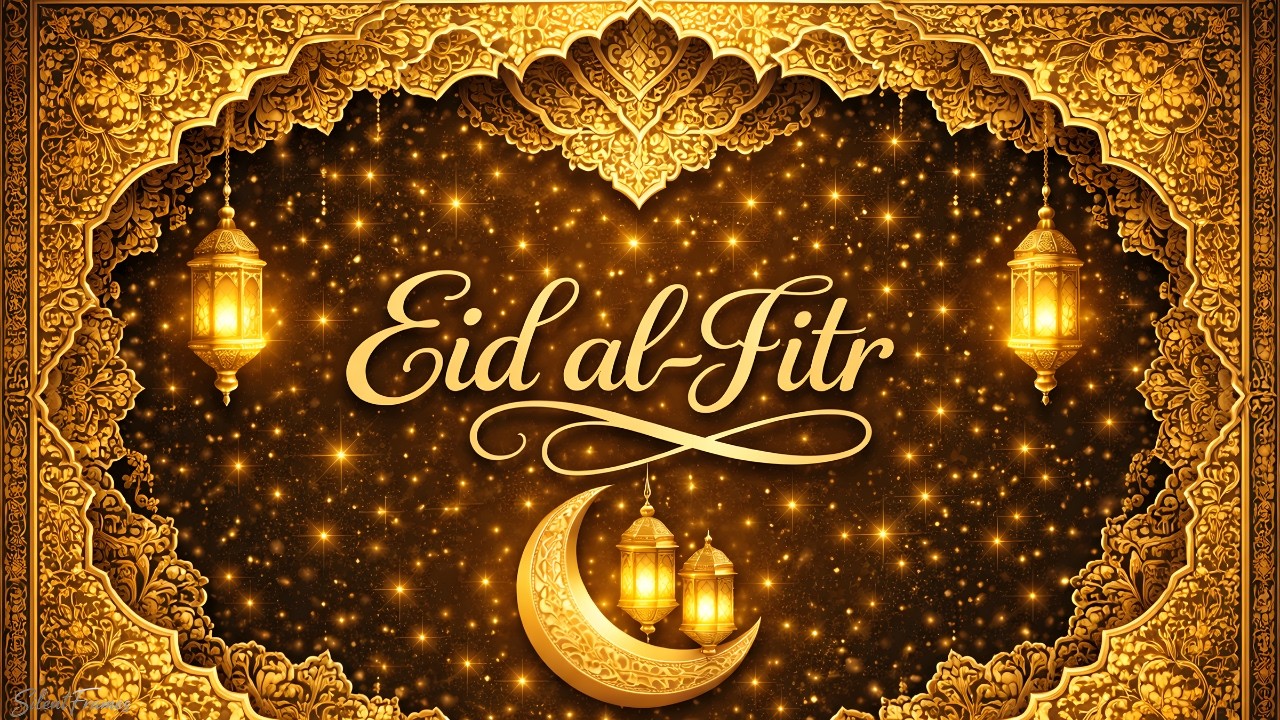 Eid Al Fitr Mubarak 2026 🌙 Beautiful Eid Greeting  Islamic Eid Wishes  Eid Mubarak Video