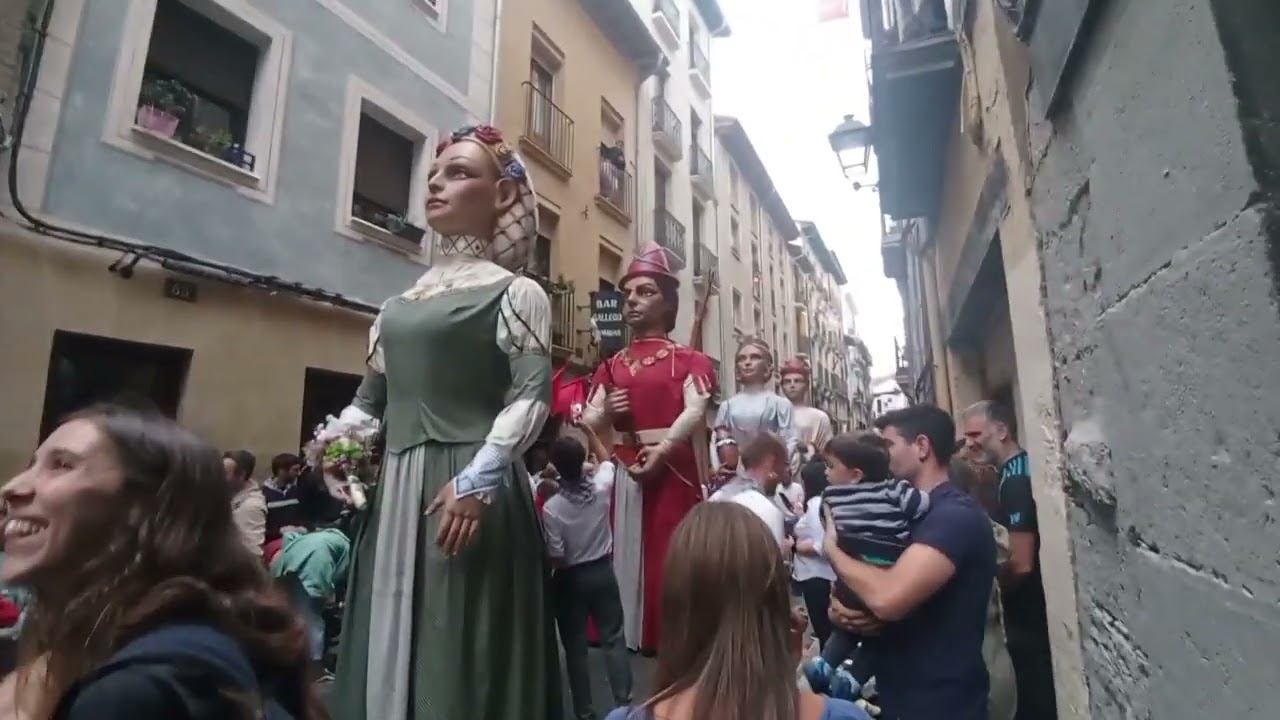 Gigantes de Casco Viejo de Pamplona 2024