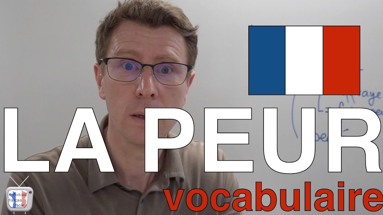 vocabulaire de la peur   leçon en français facile