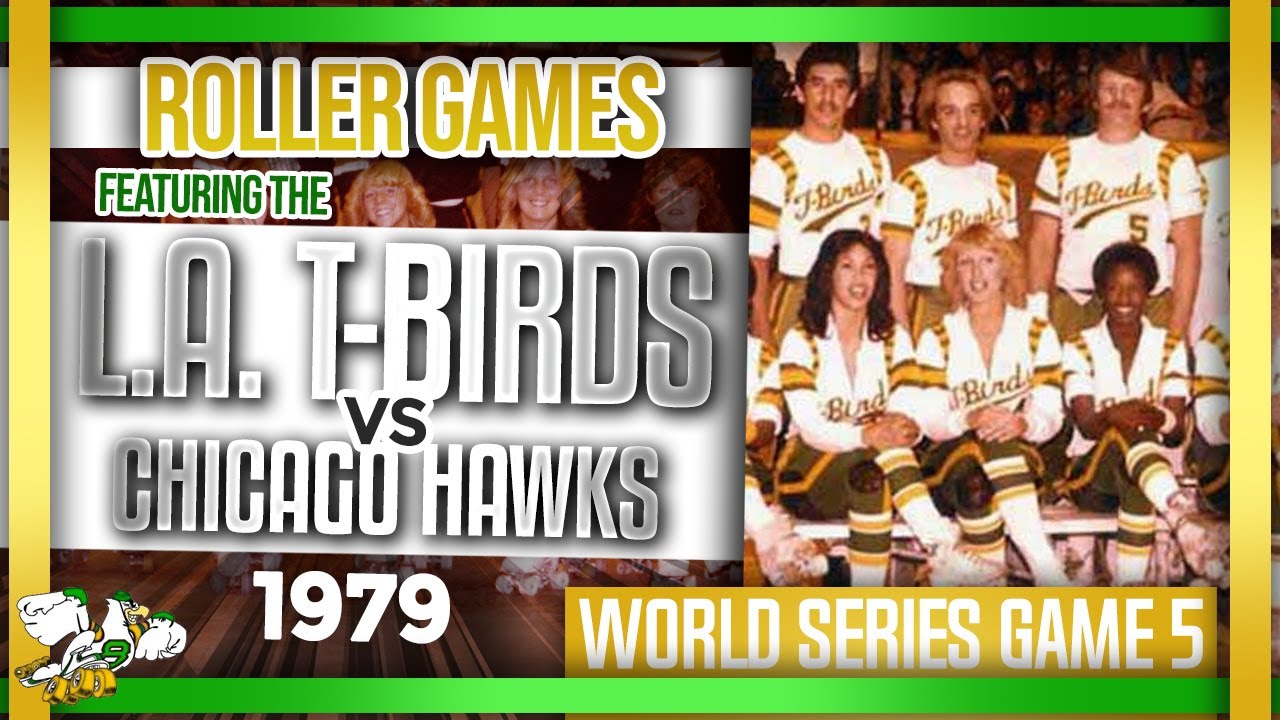 1979 Roller Games: L.A. T-Birds vs Chicago Hawks (World Series 5)