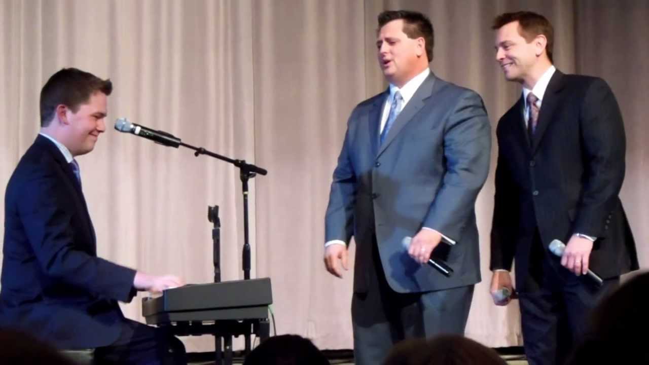 Legacy Five Singing Old Cathedral's Song...FUNNY!