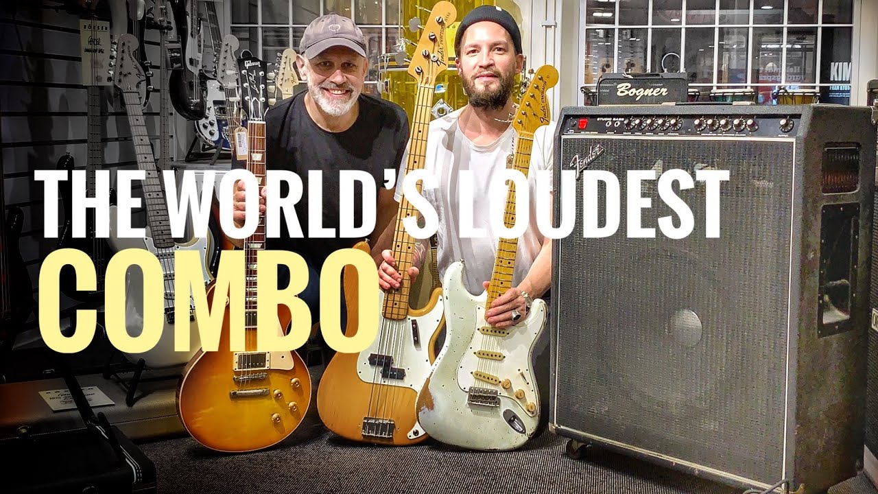 The World's Loudest Tube Combo - The Wonderful Fender Studio Bass 200W