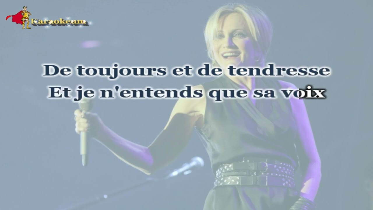 Patricia Kaas - Il me dit que je suis belle  [Karaoke]