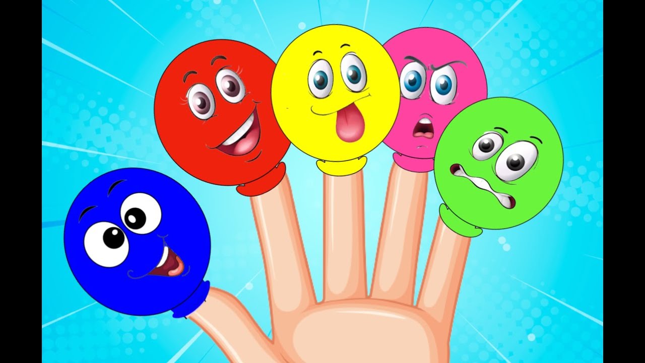Ballong Finger Familj Sång | mmBOPkids