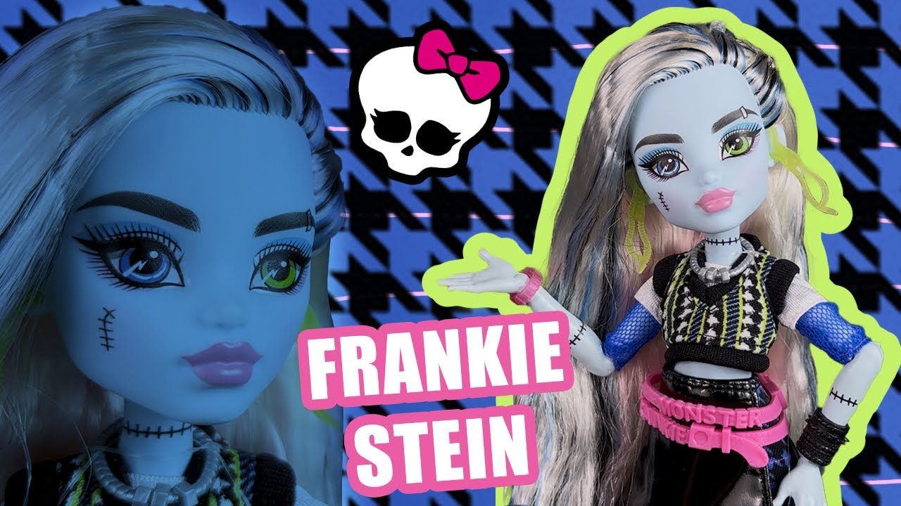 LOVING THEM! 😍 | Monster High G3 Core Refres 2.0 Frankie Stein doll unboxing & review! ⚡️🩷💙