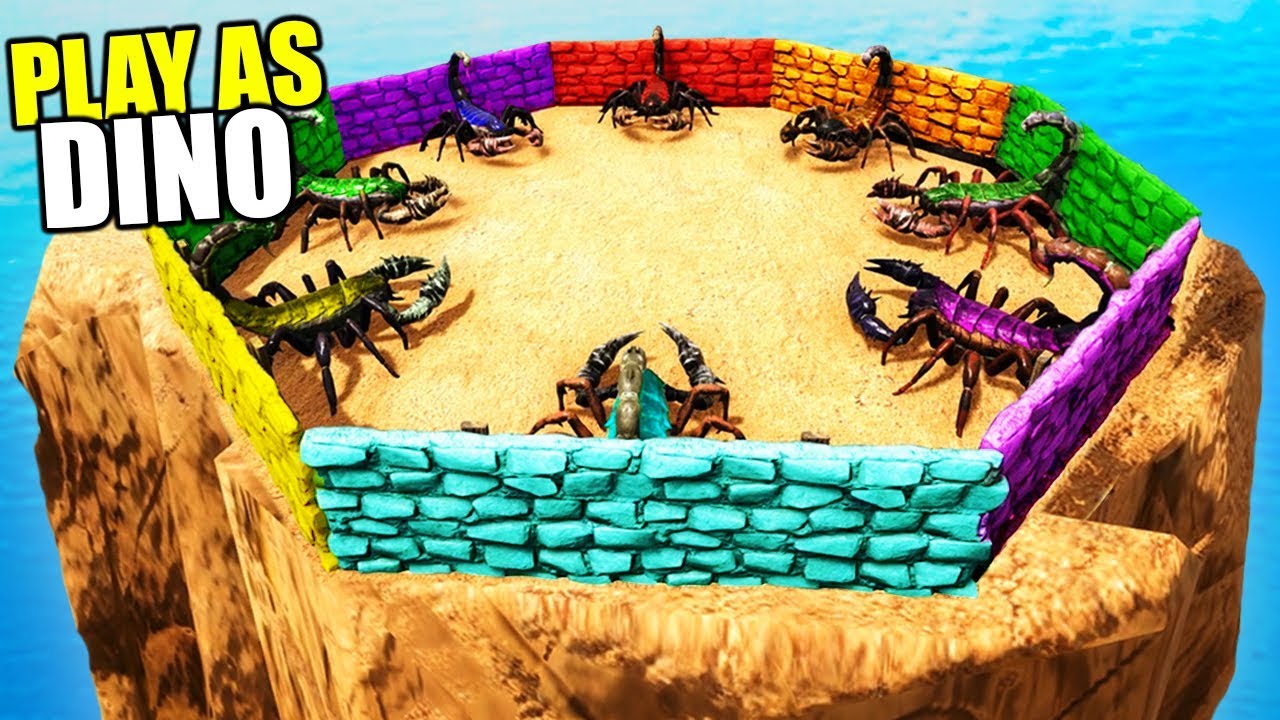 LAST CREATURE STANDING WINS THE PRIZE! Ark Play As Dino (Ark Survival Evolved)