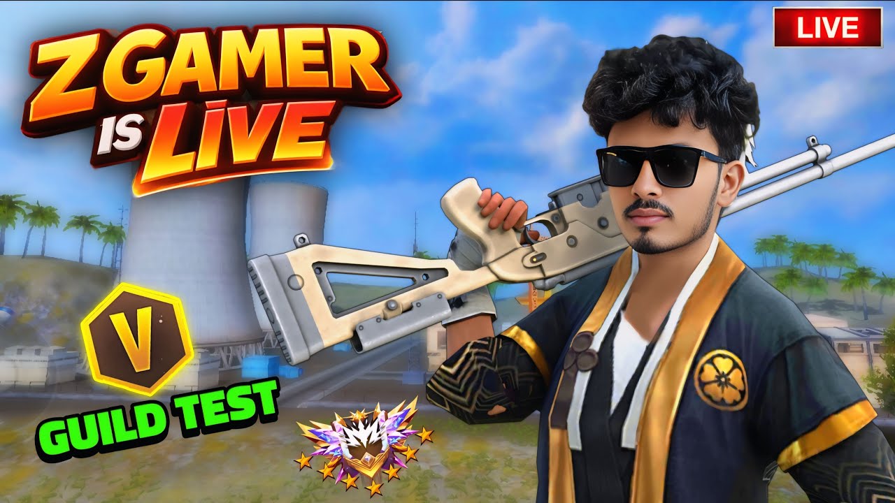 Free Fire Live 🔴 Lone Wolf King 🥴Z Gamer 😁 With Comeback Challenge 😂 #ff #freefire  #zgamer