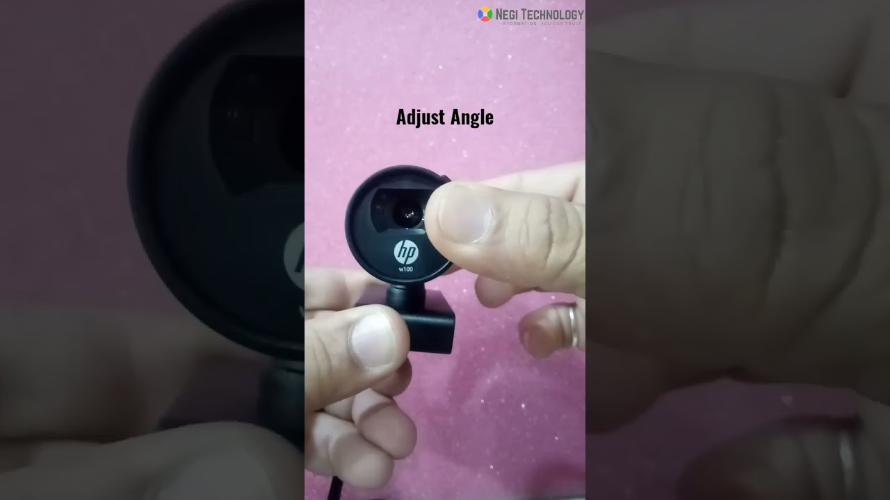 HP W100 Webcam 🎥  #technology #unboxing #review #shortvideo #ytshorts #instagood