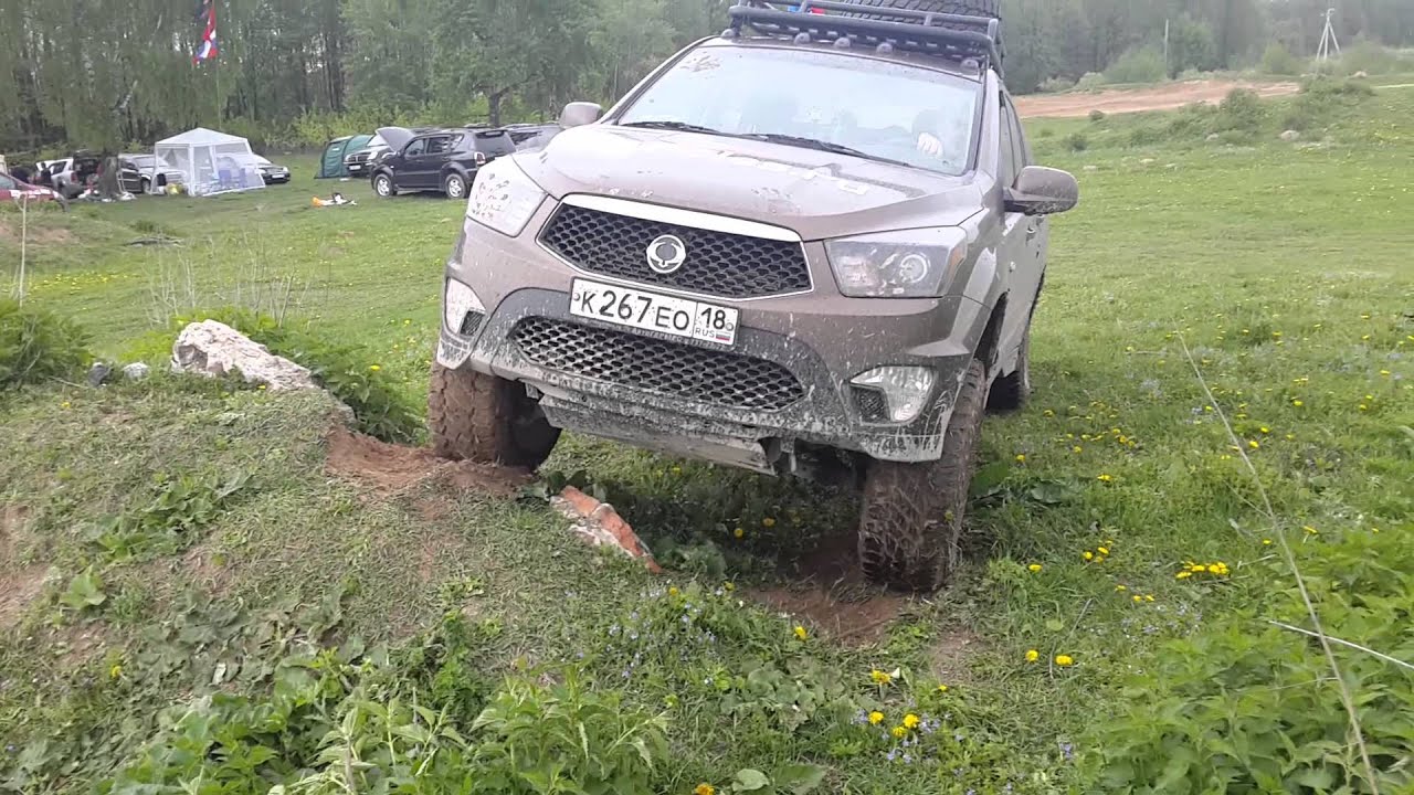 SsangYong Actyon Sports Differential Lockers Testing 3