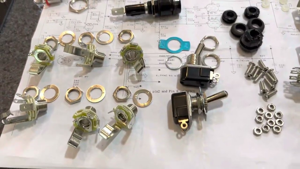 Ebay 5e3 kit build Part 2: Taking Inventory