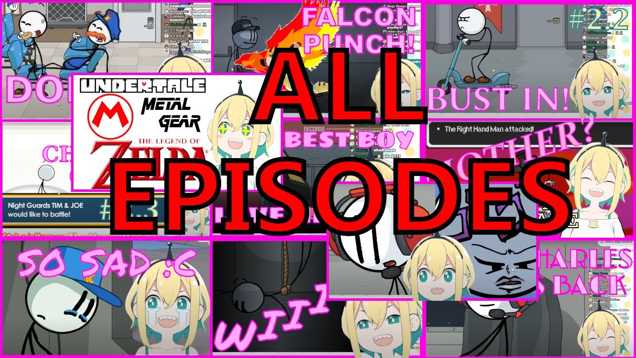 The Pikamee Stickmin Experience (All Episodes) [VOMS]