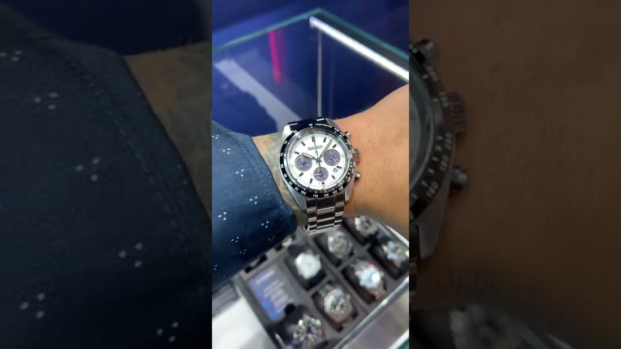 Seiko Speedtimer &lsquo;Panda&rsquo; Dial - SSC813