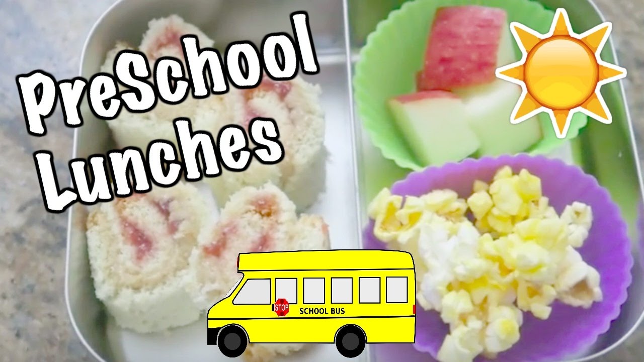 EASY PRESCHOOL LUNCH IDEAS FOR KIDS! 2017
