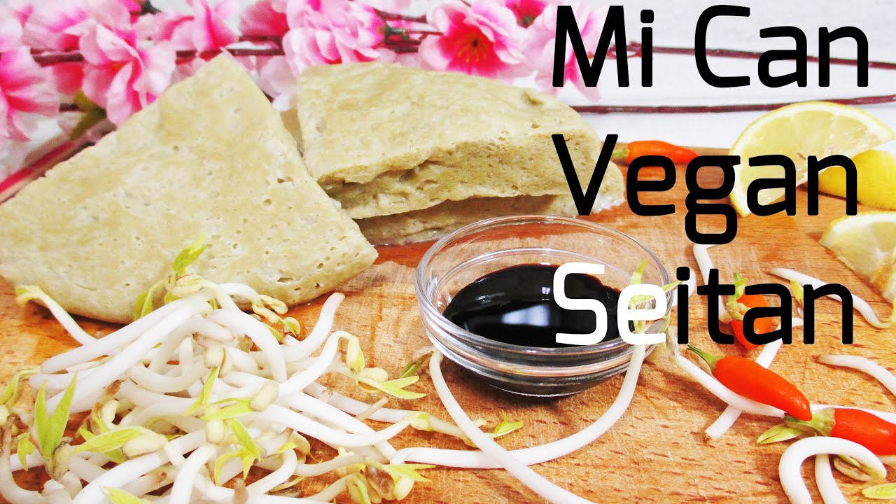 No Knead Vegan Seitan/ Wheat Gluten| C&aacute;ch L&agrave;m M&igrave; Căn/ M&igrave; Căng| グルテンミート(セイタン)の作り方| 麵筋的做法|