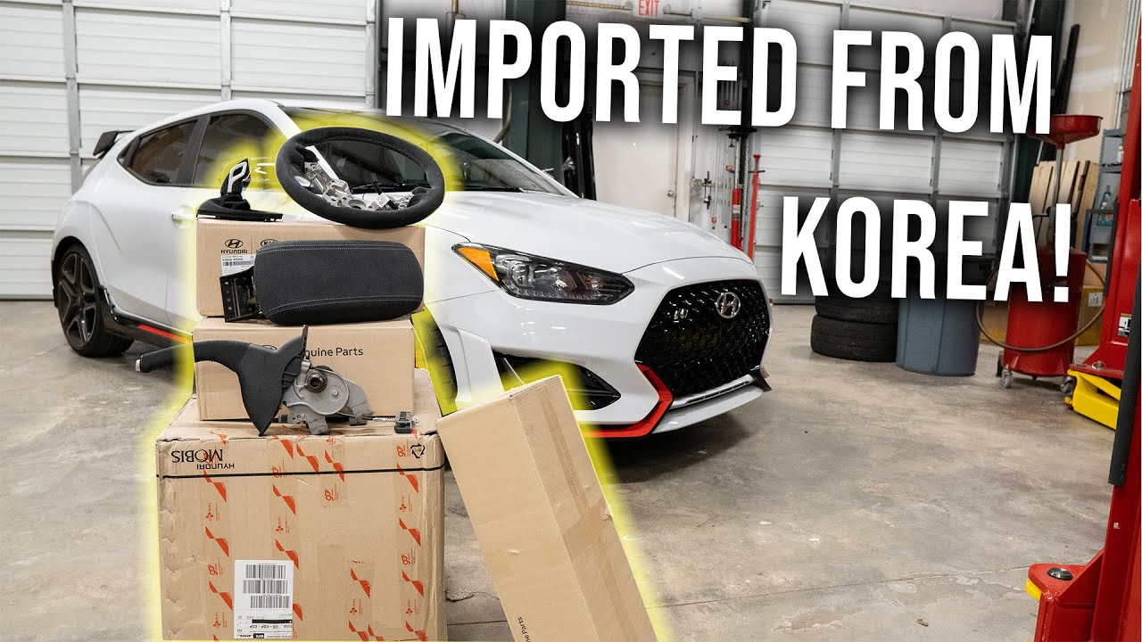 Full Alcantara Interior Swap On The 2021 Veloster N DCT!!! | Part 1 |