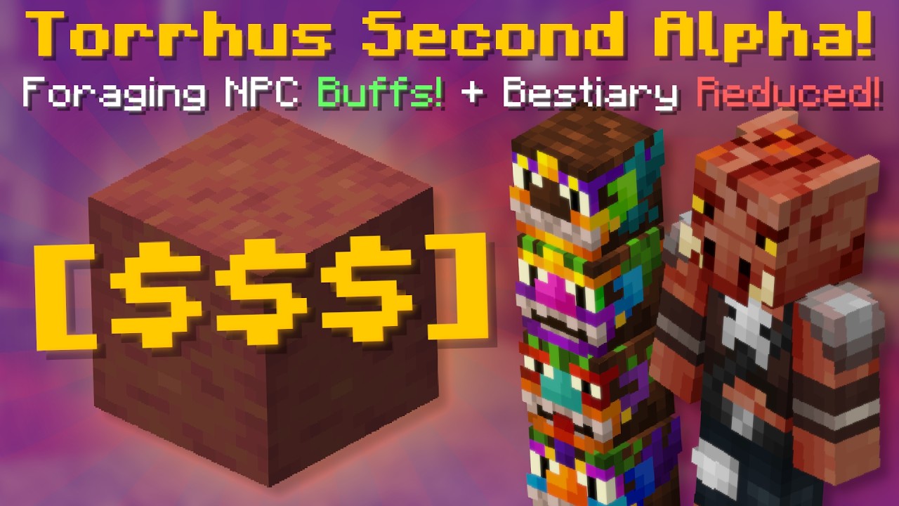 Foraging NPC Rates Buffed! Bestiary Reductions! Torrhus Canyon 2nd Alpha! (Hypixel Skyblock News)