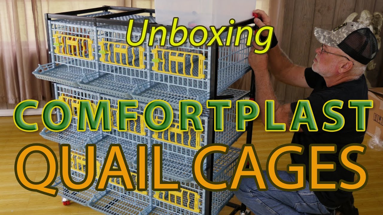 COMFORTPLAST QUAIL CAGE - Modular Cage System - Unboxing
