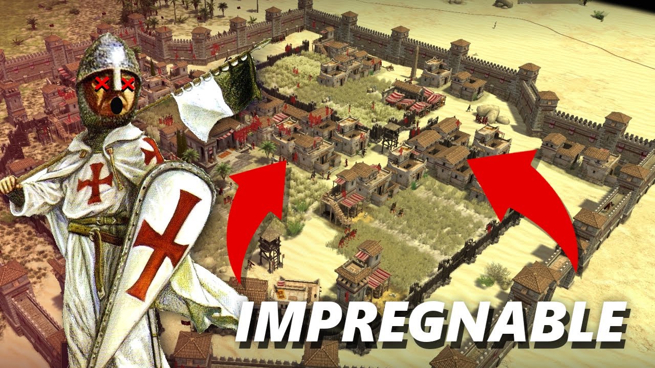 0 A.D. Timelapse: Building a PERFECTLY SAFE City  in 0 A.D. | Seleucid Empire (500 People)
